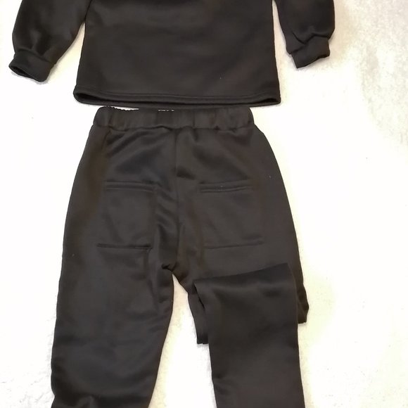 Black matching lounge set - Picture 10 of 11